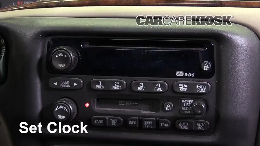 2002 Chevrolet Malibu LS 3.1L V6 Clock